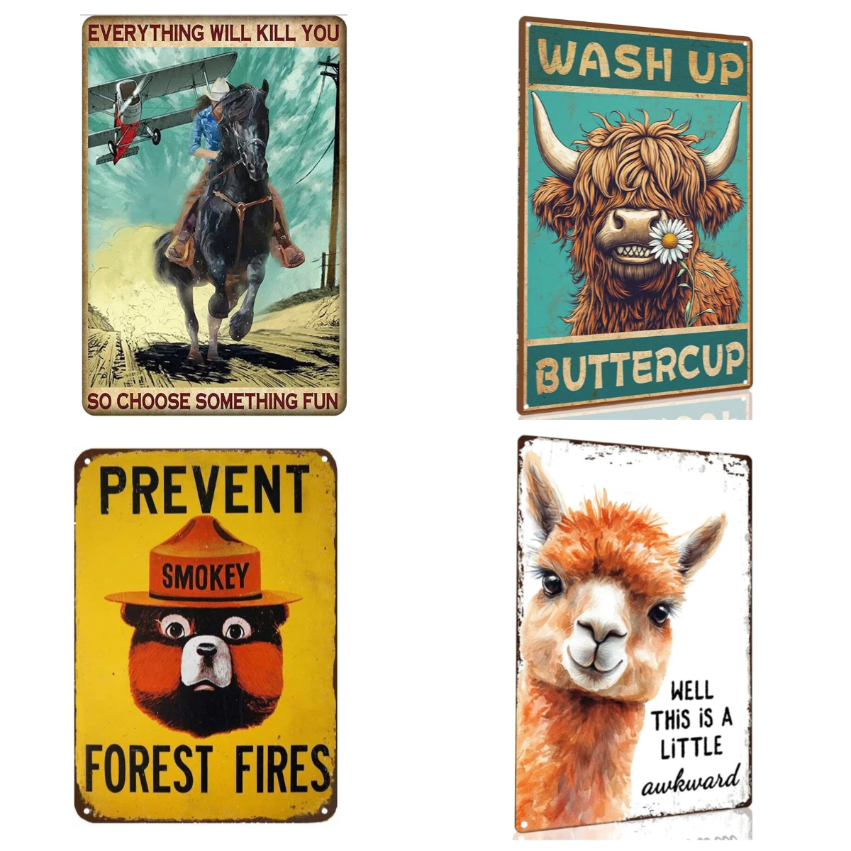 خمر المرحاض الحيوانات القط الكلب هل أنت التبرز مضحك الحمام تسجيل المشارك حائط لوح رسم الفن صور ديكور المنزل الحمام