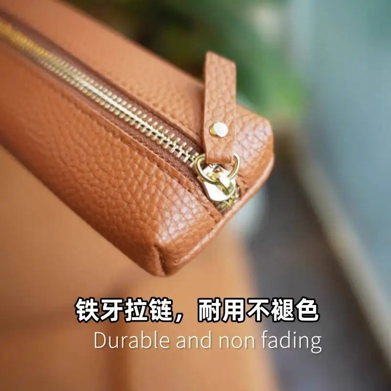 pencil case, women's pencil case, stationery bag, business pen versatile protective case, makeup brush storage bag
