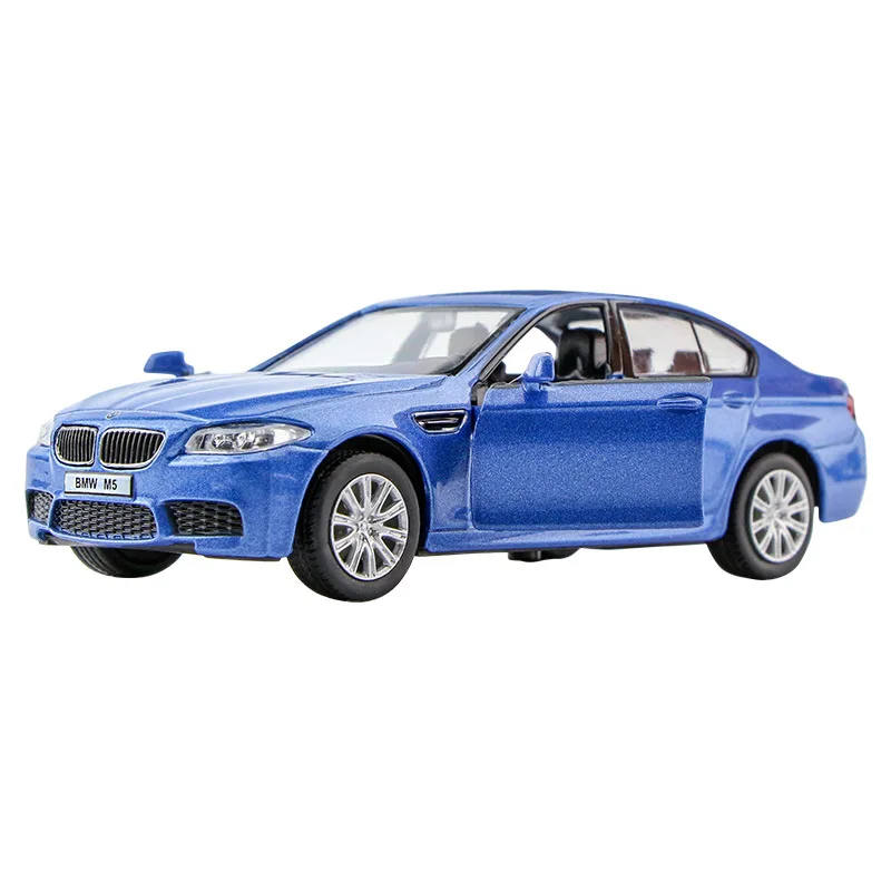 1:36 M5 Sports Car Model  Diecast Alloy Metal Miniature Pull Back Collection Gift for Adult