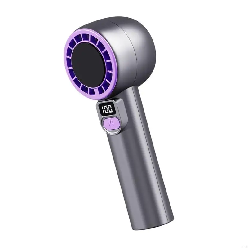 

Перезаряжаемый портативный вентилятор с цифровым дисплеем холодного сжатия для путешествий на открытом воздухе