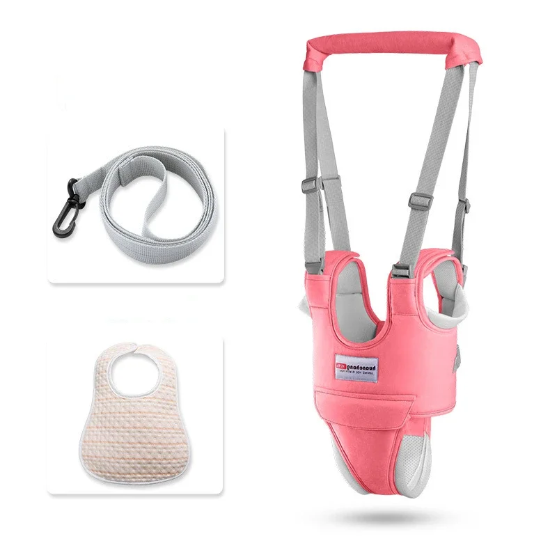 Cintura da passeggio per l'apprendimento del bambino Girello per bambini Corda per bambini Ragazzo Ragazza Sedile da passeggio Cintura anticaduta Artefatto per corda di trazione per bambini a doppio uso