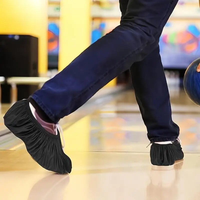 Bowling-Schuhüberzieher, 1 Paar, wiederverwendbar, atmungsaktiv, aus Mesh-Material, staubdicht, leicht, ideal als Geschenk für Bowling-Liebhaber oder für den Urlaub. – Detail 12
