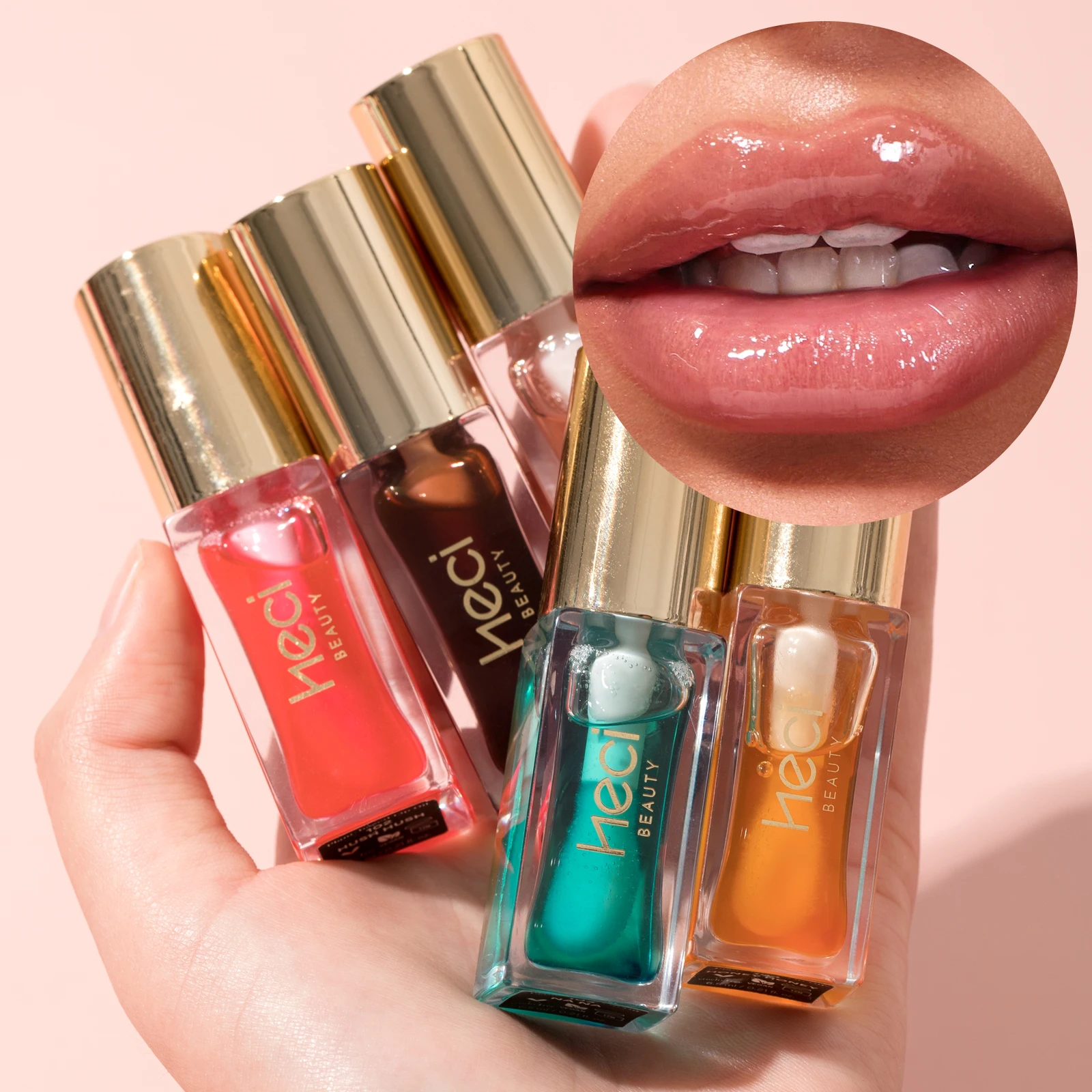 

2PCS Hydrating Plumping Lip Balm, Nourishing Plumping Lip Oil For A Sheer Tint Of Color, Vegan & Cruelty-free, Full Juicy Lips