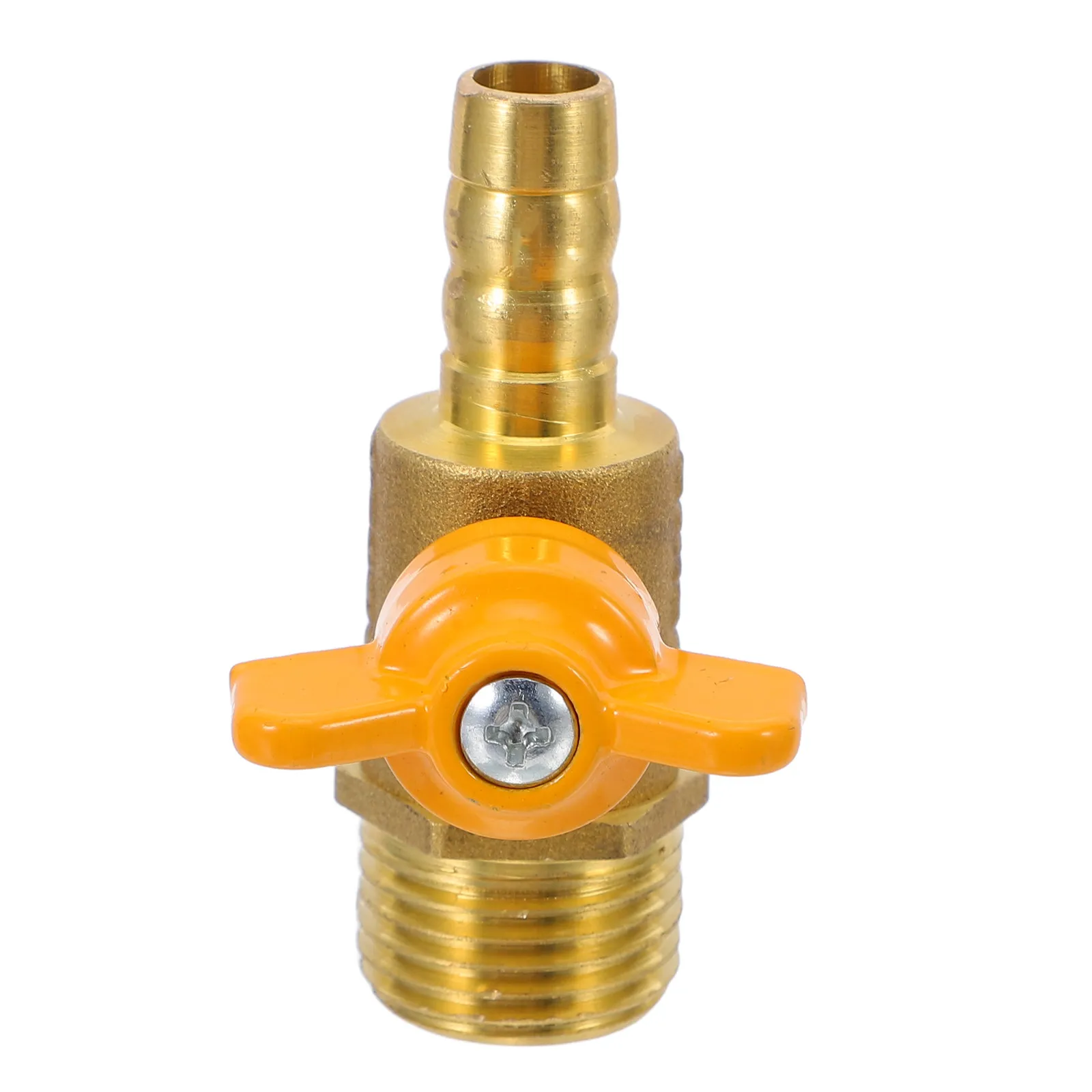 

Латунный газовый шаровой кран с утолщенным медным корпусом, запорный клапан для природного газа, для костровых чаш и походных печей, с наружной резьбой, ручка-бабочка