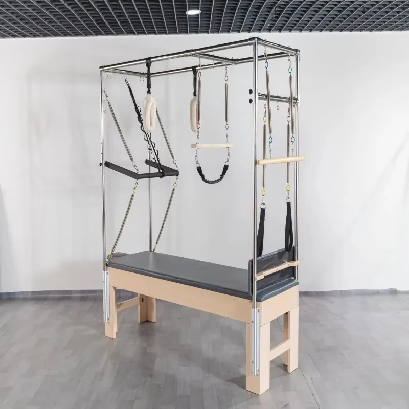 YTYIN امرأة اليوغا ممارسة بيلاتيس المصلح مجموعة أرجوحة كاملة مع 3 في 1 الملحقات وصالة الألعاب الرياضية #2