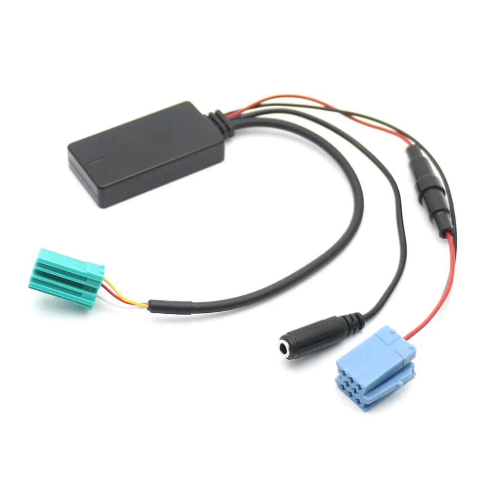 Adattatore Bluetooth 5.0 Aux A 6 Pin Per Auto – Vivavoce Con Microfono, Compatibile Con Clio, Espace, Laguna, Scenic (2005-2011)