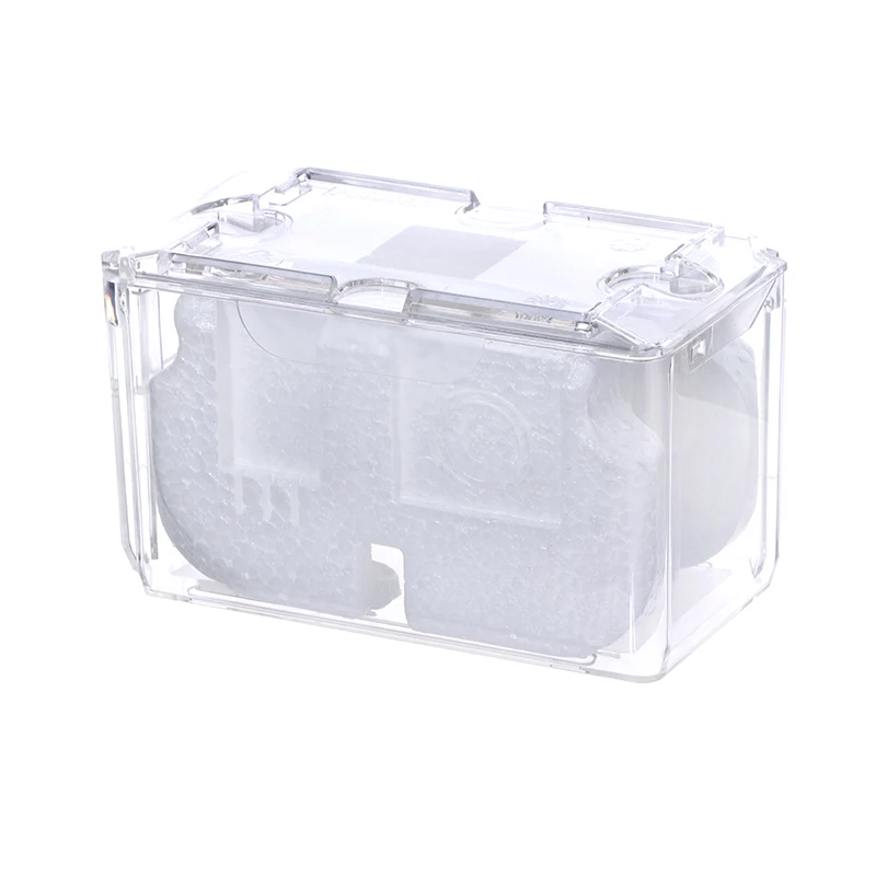 1Pc Transparent Watch Box Inner Holder Men Ring Box Vintage Single Grid Watch Box Plastic Pet Christmas Gift Boxes Man