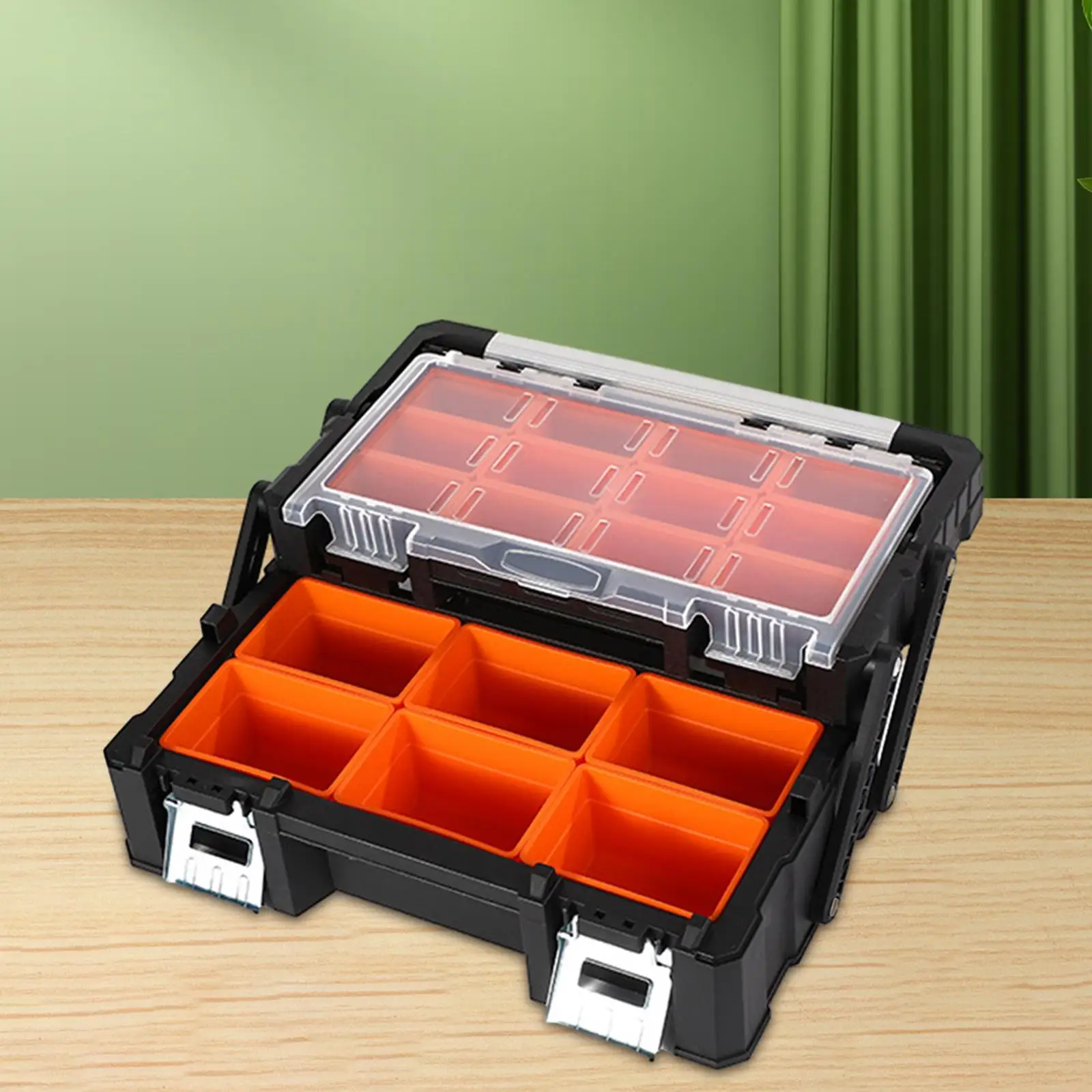 Toolbox Practical Electrician Screws Organizer for Camping Fishing Outside