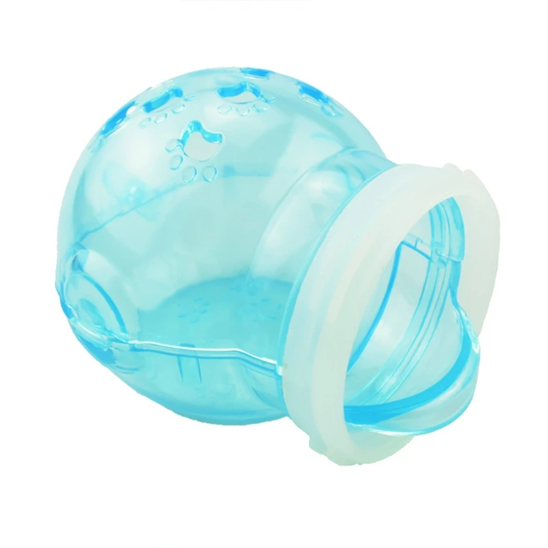 Hamster Sand Bathroom, Detachable Mini Plastic Hamster Sand Bath Container Small Pet Bathtubs Extermal Toilet