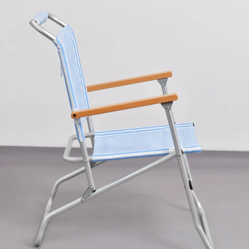 الموقف الصحيح للسفر المحمولة الصيد للطي الشاطئ خفيفة الوزن كرسي تخييم Sunloungers Sedie Pieghevoli أثاث الحدائق