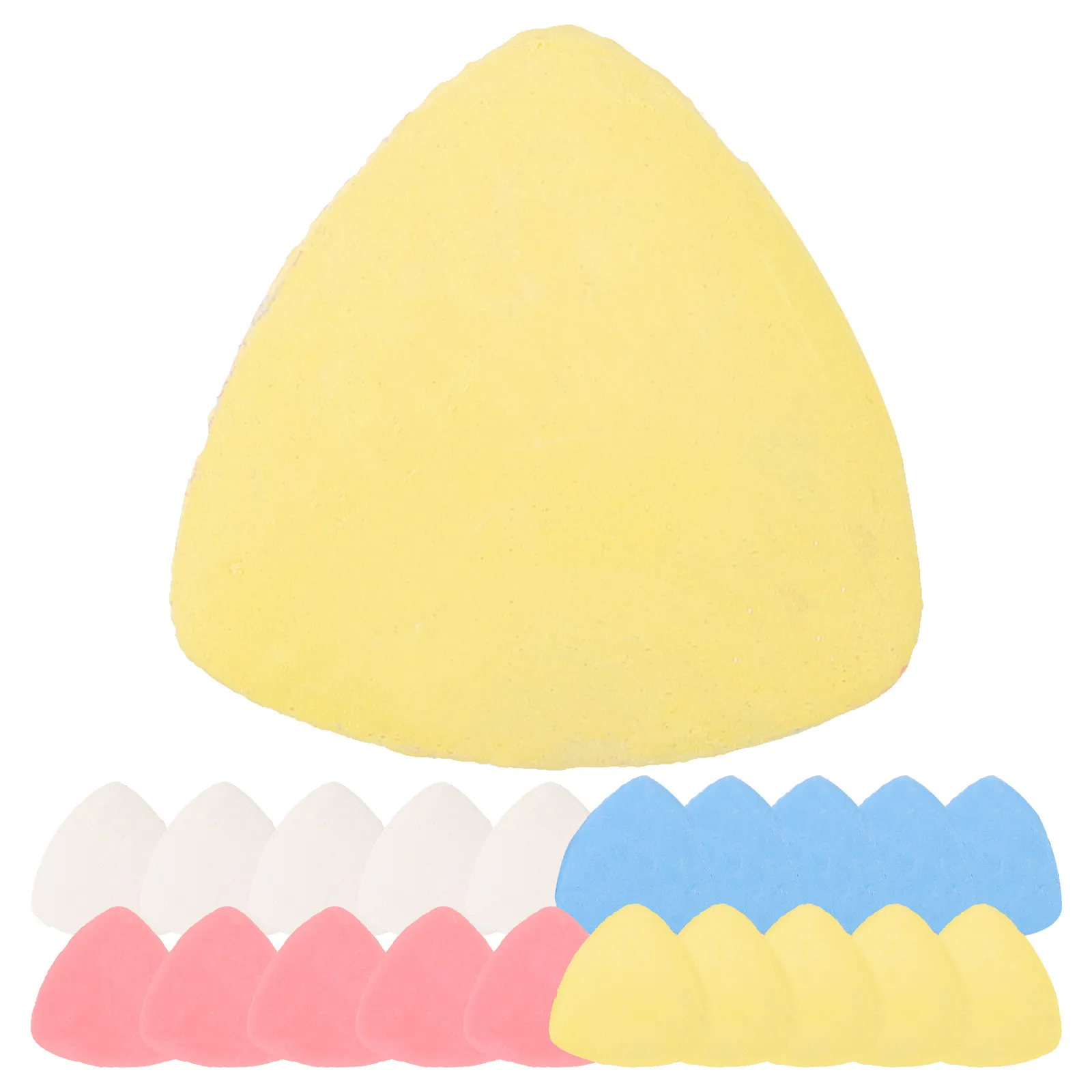 

30pcs Tailor Chalk Fabric Markers for Sewing Long Lasting Triangle Design Random Colors Professional Sewing Tools