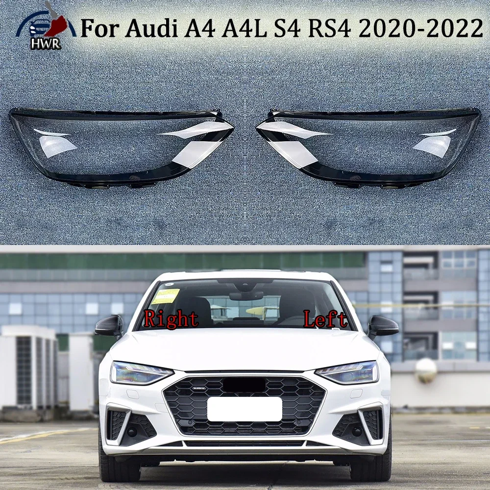 

Headlamp Shell Headlight Cover Transparent Lampshade Replace Original GlassLens For Audi A4 A4L S4 RS4 B9PAB10 2020 2021 2022