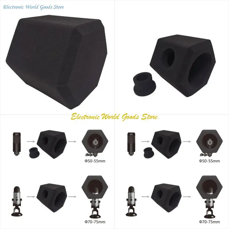 

A3PD Professional Studio Mic Screen Acoustic Filter Noise Screen Wind Recording Reduction For YouTube Mic Screen Noise Filter