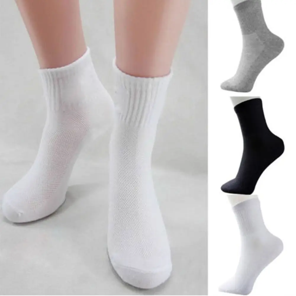 5Pairs Practice Hot Sale Autumn Winter for Football Basketball Soft Cotton Sport Socks Men Socks Clothing Accessories Gift