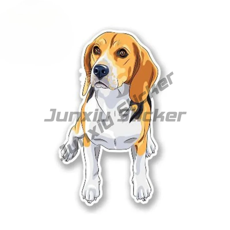 

Cartoon Beagle Dog Decal Personality Car Styling Cute Animal Car Sticker Vinyl DIY Waterproof Graphic