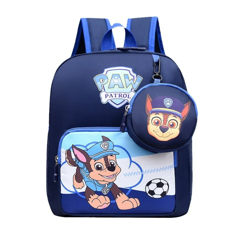 PAW Patrol Backpack School Bag High Capacity Waterproof Travel Storage Bags For Student Chase Skye Schoolbag Gifts For Children