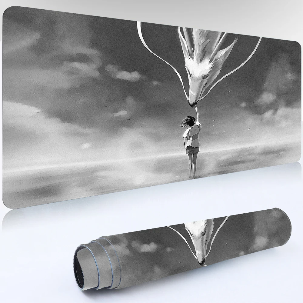 

Grey Play Mat Kawaii Anime Mouse Pad Dragon Deskmat Office Computers Large Mousepad Gaming Laptop Desktops Keyboard Mouse Mats