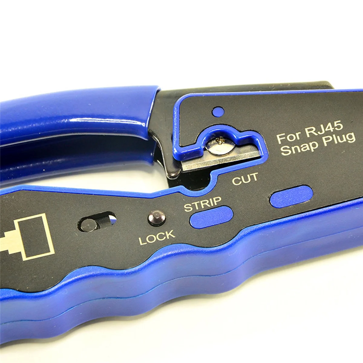 N18R 10X -670 8P8C RJ45 Cable Crimper Ethernet Perforated Connector Crimping Multi-Function Network Tools Cable Clamps