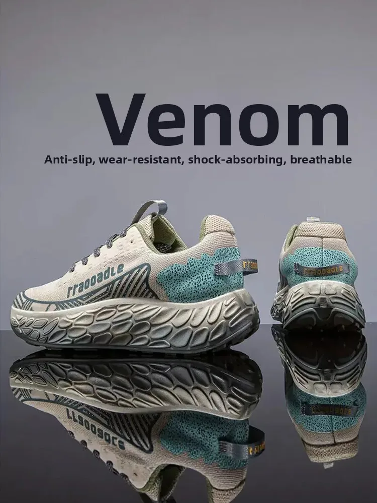 

Summer New Men's Casual Sports oes Thi Bot Anti-slip Dad Sle Big Size nut oes Breathable Comfortable Low Top