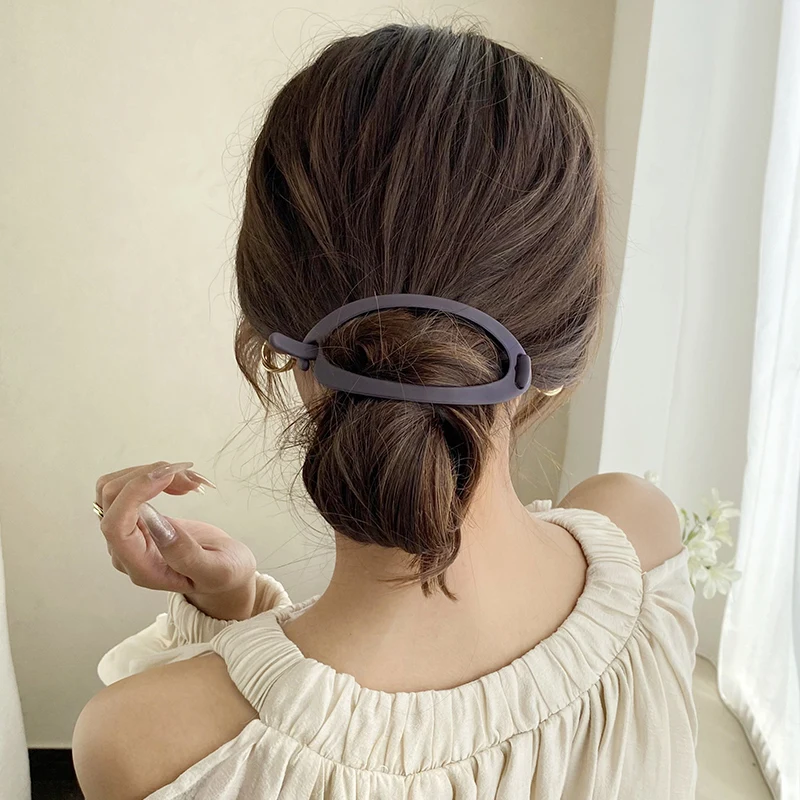 New Korea Big Size Duckbill Clip Hair Hairpin Top Clip Disk Hair Plastic Hairgrips Clamps Women Makeup Headwear Hair Accessories