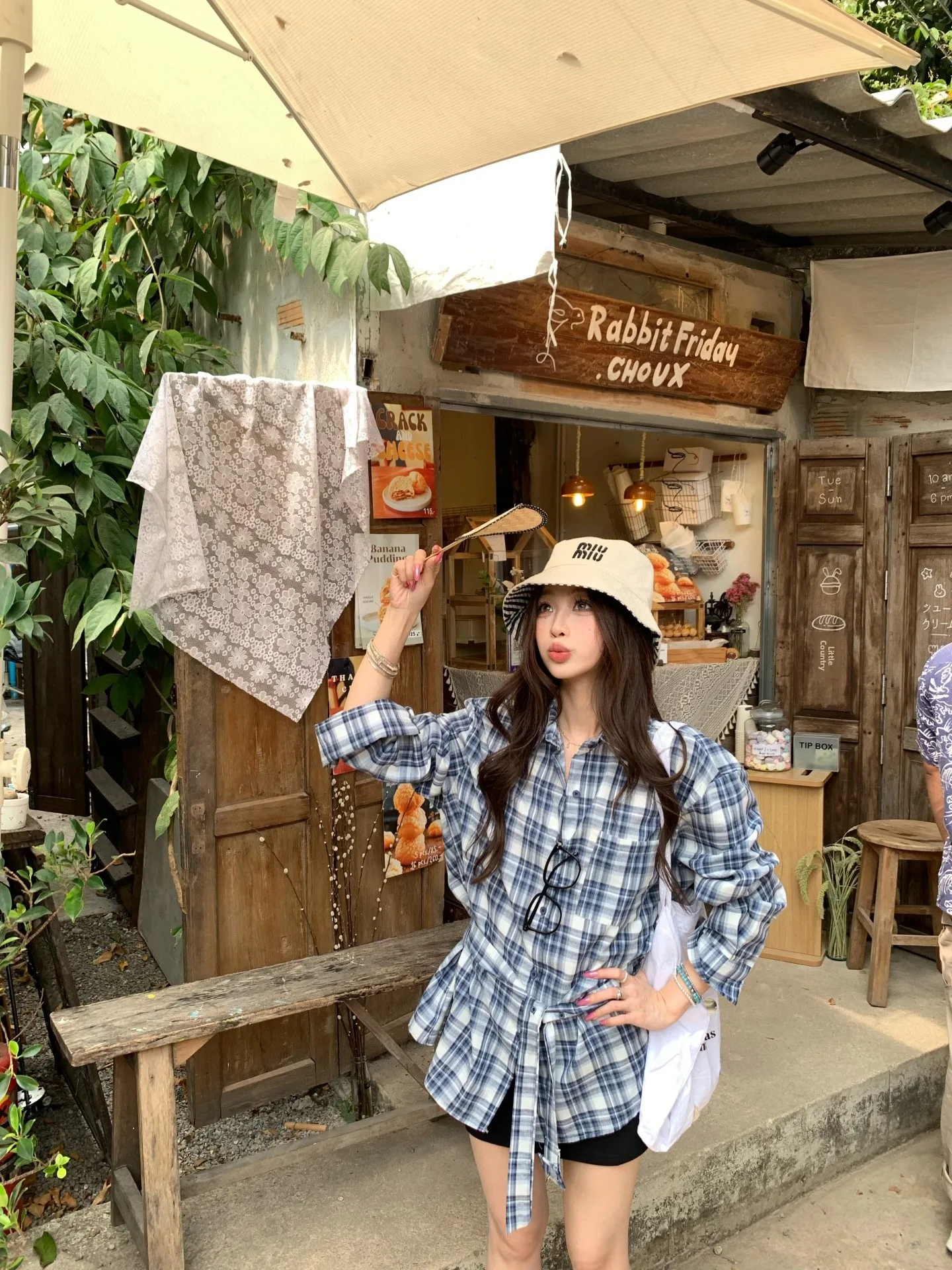 

Рубашка в синюю полоску в стиле ретро с длинными рукавами и одной пуговицей, женская весенняя повседневная элегантная универсальная рубашка свободного кроя с цветными блоками