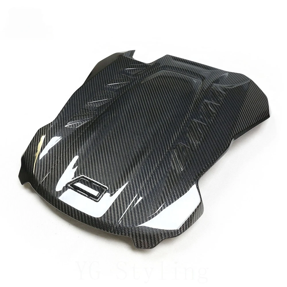 

Engine Hood Fireproof Covers Car Carbon Fiber Sport for BMW F95 F96 X5M X6M 2020+Dry Carbon Engine Hood Bonnet Cover