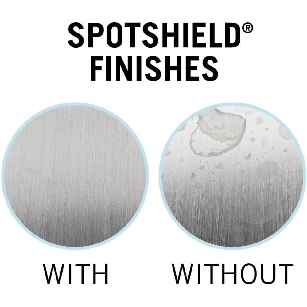 صنبور مطبخ بخاخ من النيكل المصقول بمقبض واحد من دلتا ليلاند بتصميم تقليدي