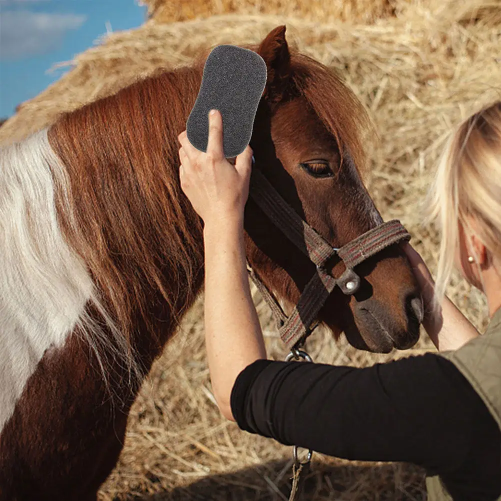 

Набор из 10 губок для ухода за лошадьми: большие губки для чистки, легко удаляют загрязнения и выпавшую шерсть, для здоровья лошади