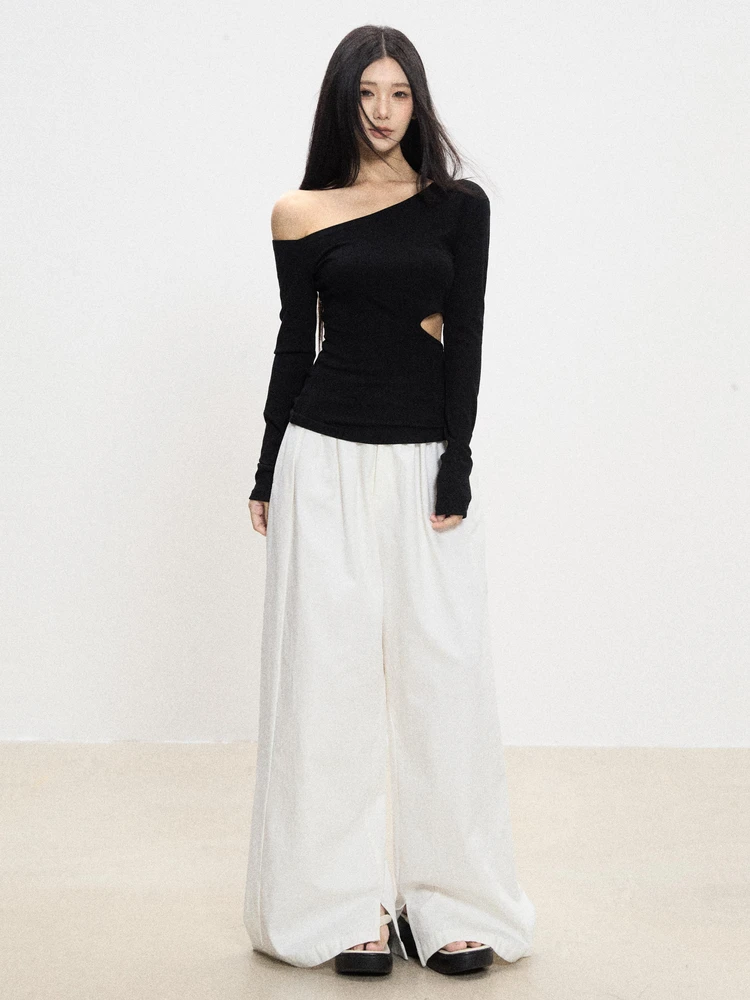 

Женская футболка с длинным рукавом Withmin, осенняя новинка, базовый слой, внутренняя одежда, модный дизайн, повседневный стиль