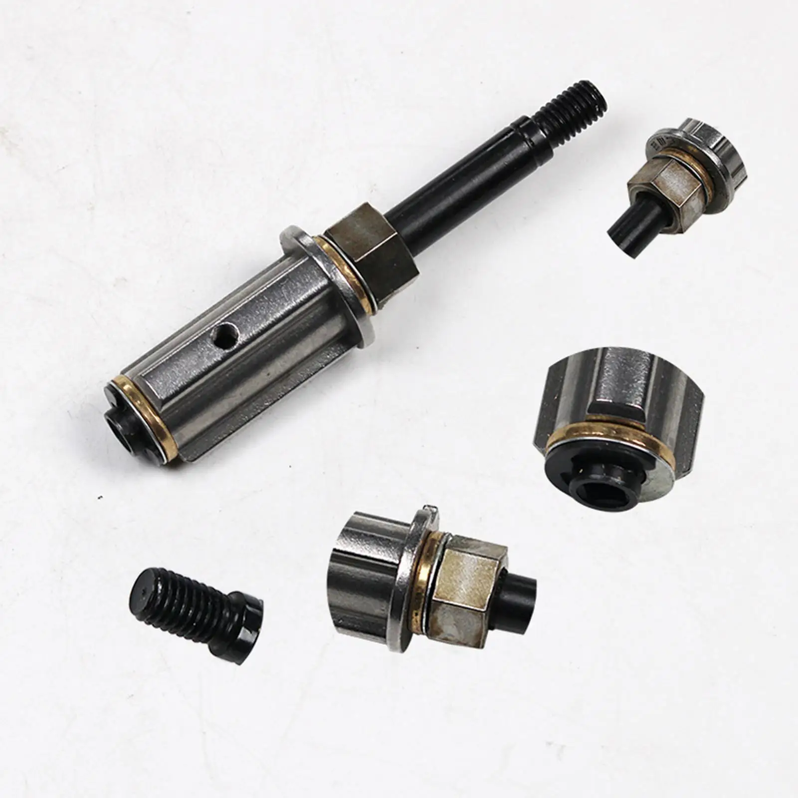 

Trimmer Bearing Housing Durable Metal Drive Shaft Rod End Easy Install Lawn Mower Machine Part for FS38 FS45 FS46