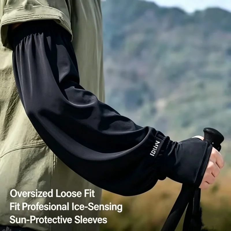 

Ice sleeve men's UPF50+cooling arm cover, sun protection, UV protection, driving, cycling, sports accessories sleeve cover