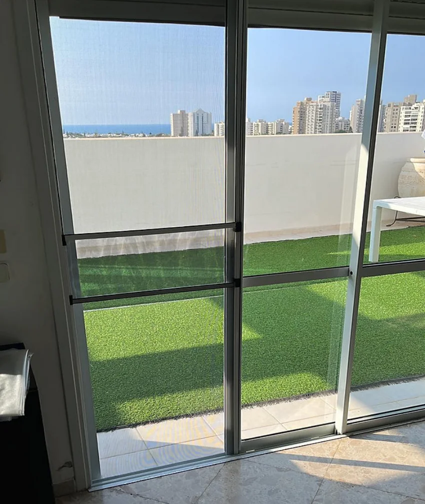 Expandable Window Screen, 2 Way Adjustable, Perfect Replacement Screen for Windows, Door