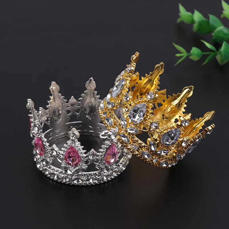 Cotton Doll Retro Crown Headwear Korea Dolls Cotton Doll Crown For Baby Doll Dress Fashion Doll Accessories