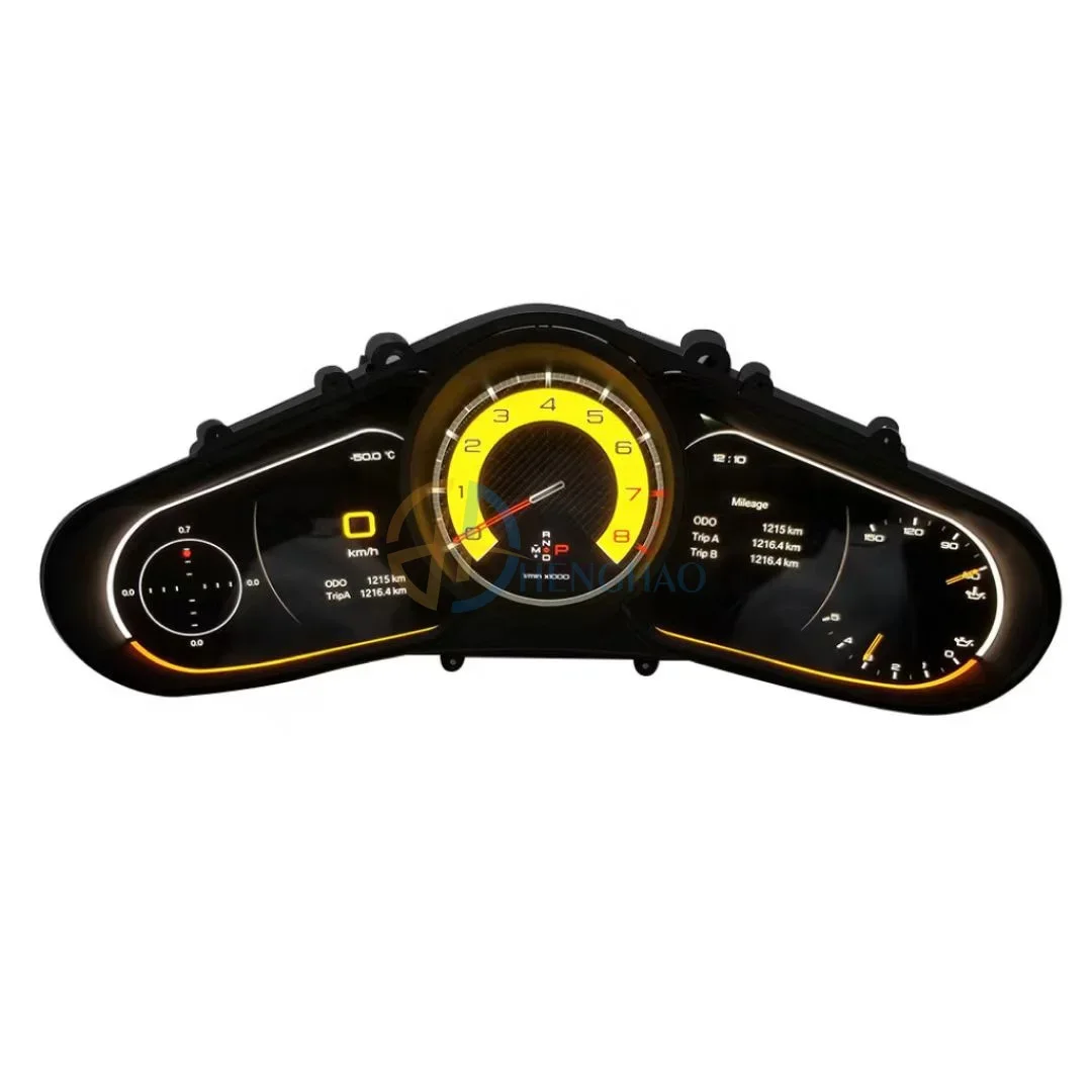 Digital Cluster Car Display Screen Speedometer LCD Dashboard Fit for Porsche Cayenne 2010-2016 Upgrade