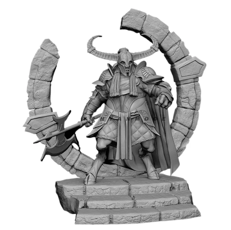 

1/24 Resin figure model kits DIY toy colorless and self-assembled A-1198