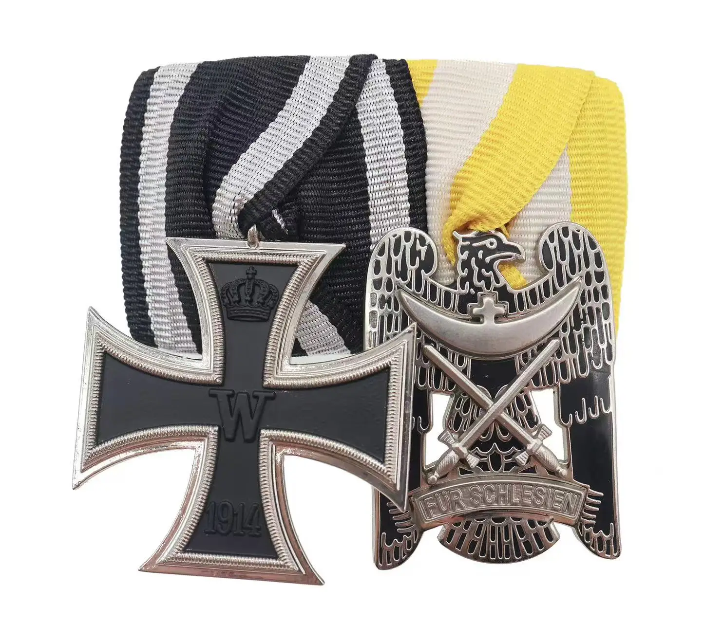 الحرب العالمية الأولى الميدالية الألمانية بار الاستنساخ شارة عسكرية تاريخية #5