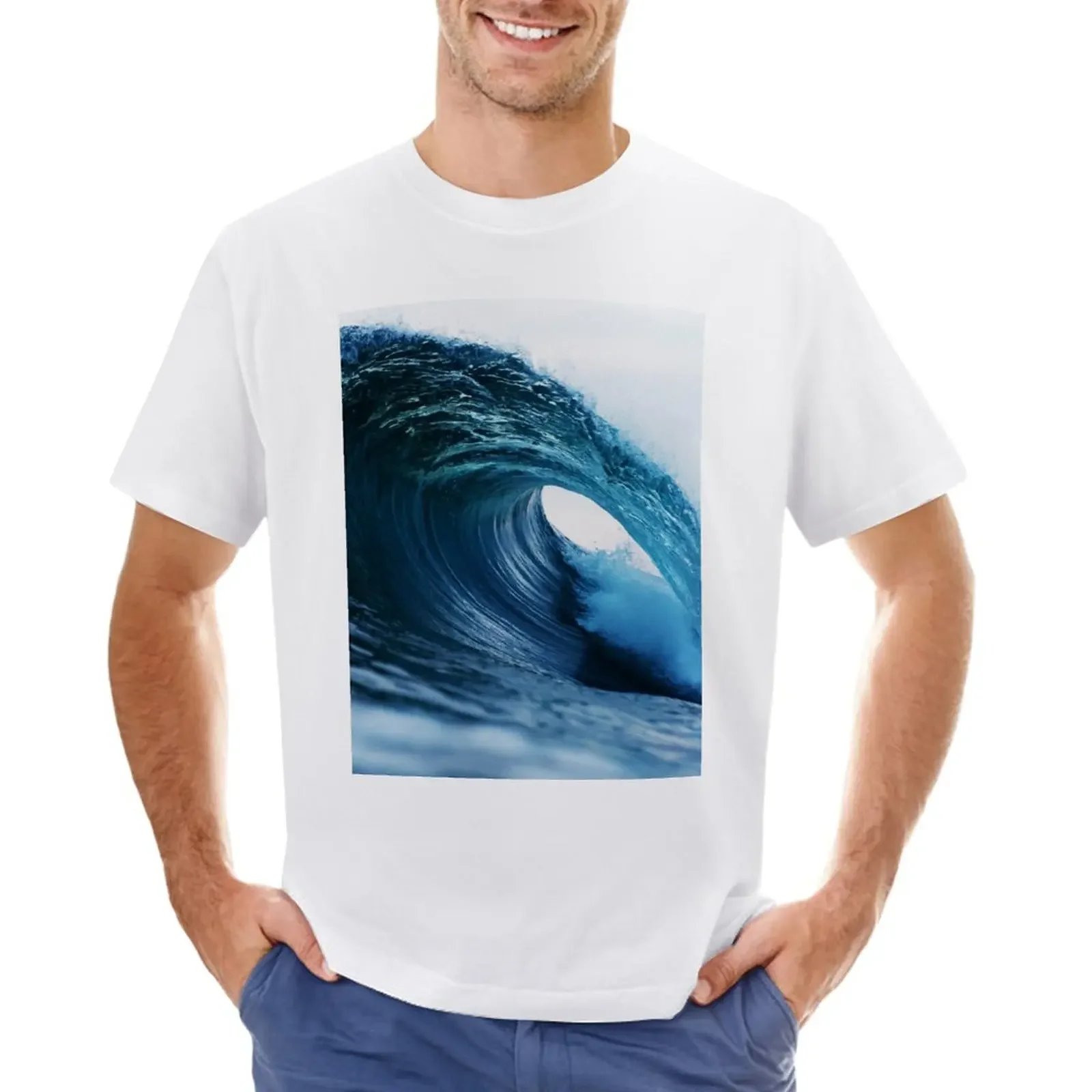 

Great Wave off Kanagawa T-Shirt korean fashion anime aesthetic clothes t shirts for men