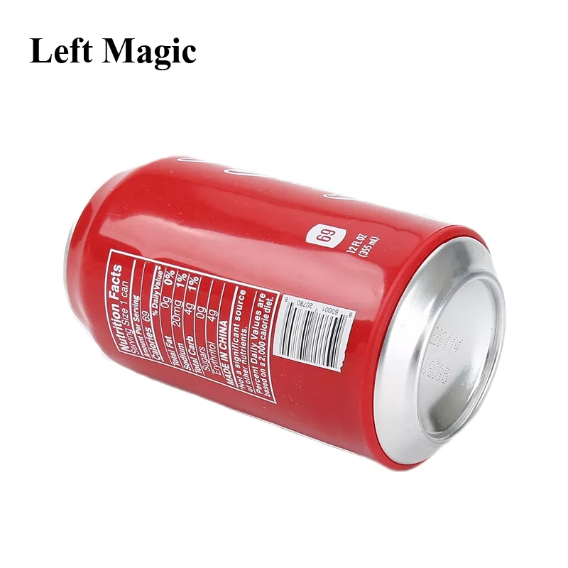 Coke Trio Magic Tricks Crash Can Restoration Classic Magia Magician Close Up Bar Illusions Gimmicks Mentalism Magie Props