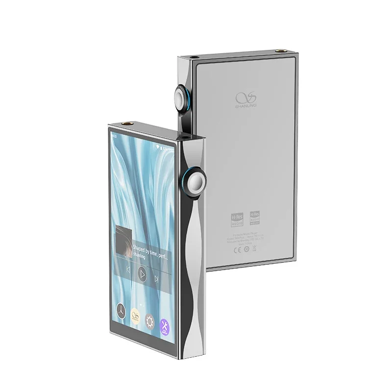 샨링 M3 Plus CS43198*4 휴대용 음악 플레이어, 업그레이드된 안드로이드 13 시스템 및 새로운 인체공학적 알루미늄 바디 디자인으로 선보이는 사전 예약