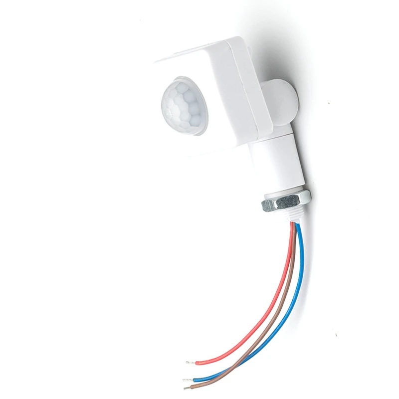 AC85-265V IP65 Motion Sensor Adjustable PIR Switch Ultrathin LED Light PIR Outdoor Motion Sensor