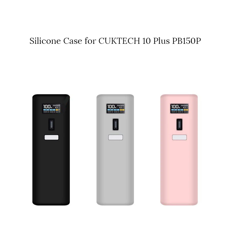 Silicone Protective Case for CUKTECH 10 Plus Super Power Stick (PB150P) Shockproof Anti-Slip Full Cover
