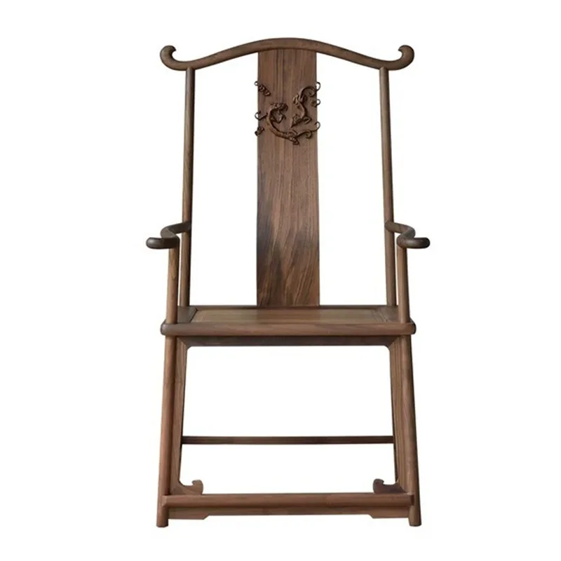 

North American FAS grade black walnut chair solid wood master chair tea chair