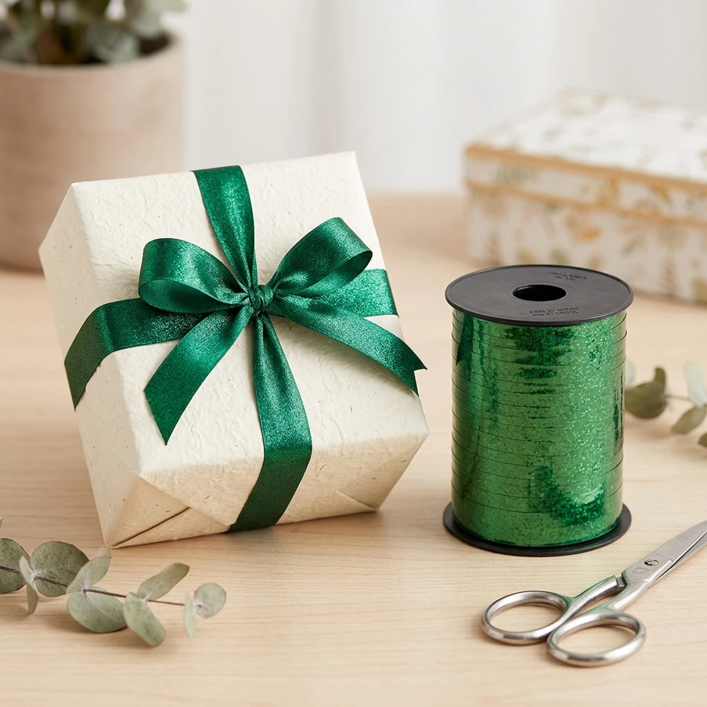 Cinta iridiscente de 500 yarda - Florist Supply Ribbon reseña y precio