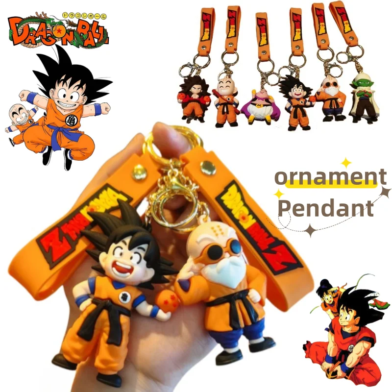 Dragon Ball Son Goku Kame Sennin personalidad creativa llavero estudiante bolso escolar mochila decoración colgante regalo al por mayor