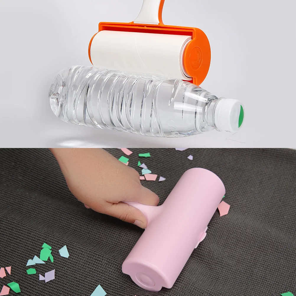 Tearable Sticky Paper Cleaning Tape Sticky Paper Pet Hair Remover Rollers Tearable Lint Roller Accessories (10cm)