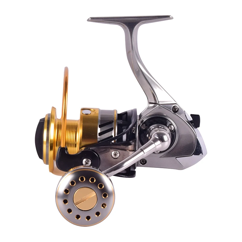 Full Metal Design Salt Water Towing Swivel Reel Size 5000 12BB Stainless Steel Tool