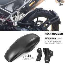 For Tiger1200 Tiger 1200 GT Pro Explorer Rally Explorer 2022 - Hugger Mudguard Rear Fender Wheel Splash Protector Cover Plastic