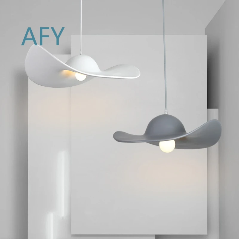 Pendant Lamp for Italian Designer Straw Hat Restaurant Nordic Simple Fashion Clothing Store Showcase Living Room Bedroom