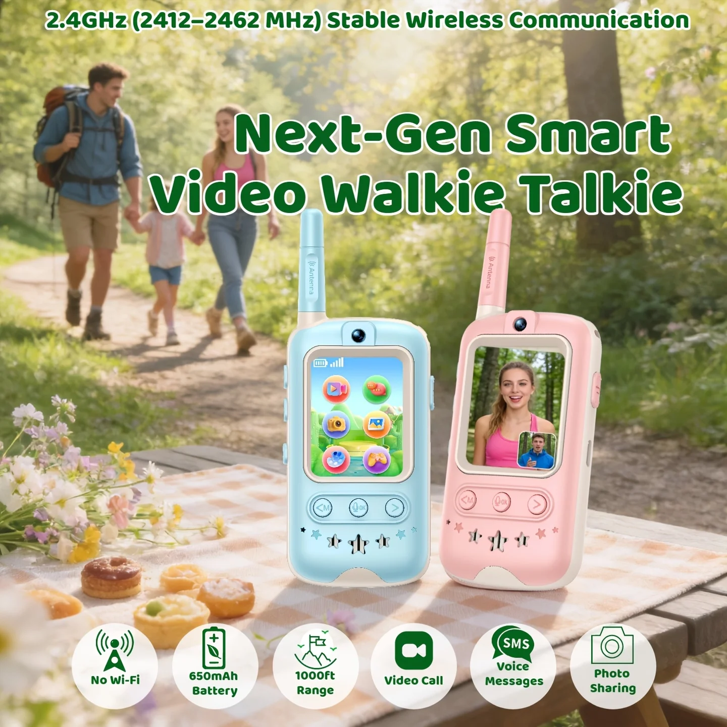 Video Walkie Talkie Gift Set 2 - Kids Education Video ulasan dan harga