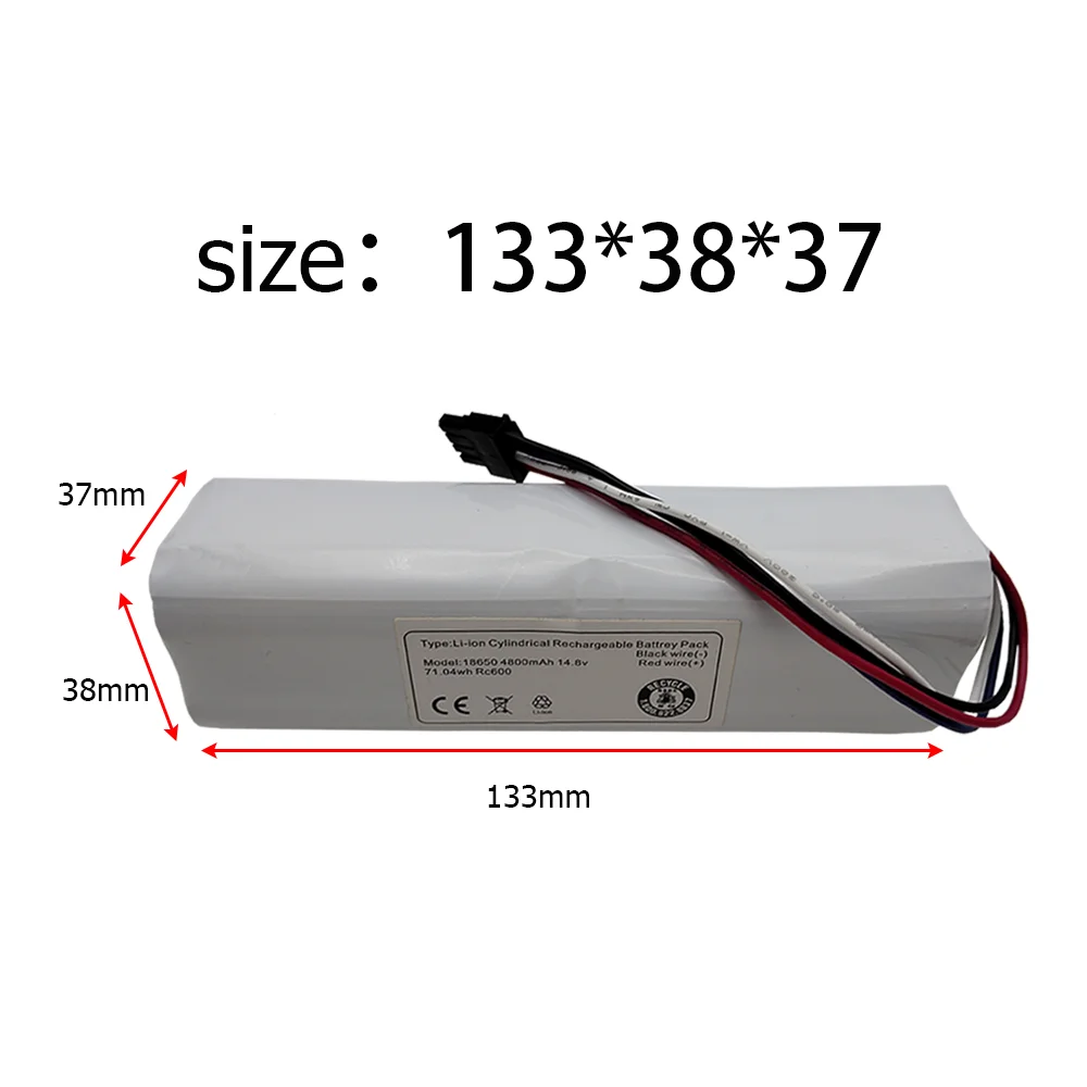 

14.8V 6800mAh Battery X10+PLUS B101CN OMNI 1S for Xiaomi Mijia and Dreame F9 D9 L10 Pro Plus S10 S20 X10 Sweeping Mopping Robot